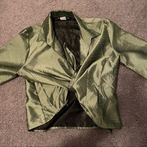 Olive Green Blouse
